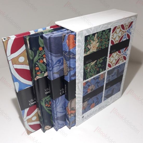 Picture of VandA Pattern : Walter Crane, Owen Jones, William Morris, C.F.A. Voysey (4 hardbacks w/printed covers and discs, slipcased)