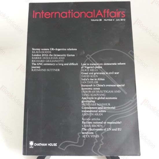 Picture of International Affairs (Volume 88, Number 4, July 2012)