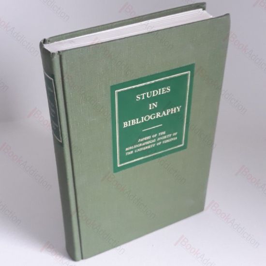 Picture of Studies in Bibliography (Papers of the Bibliography Society of the University of Virginia, Volume 47)