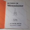 Picture of Byways of Westminster: What the Tourist Rarely Sees