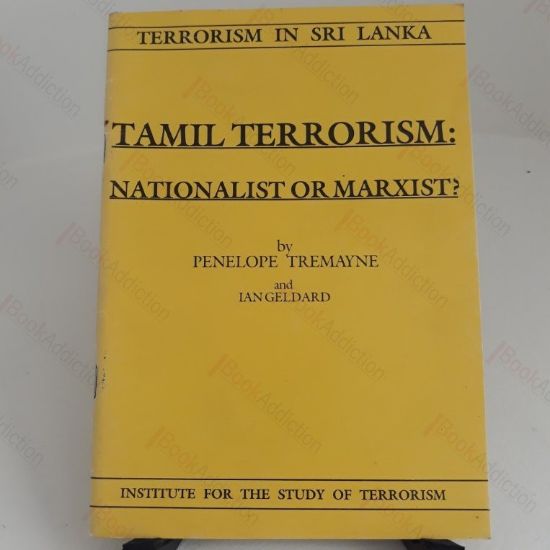 Picture of Tamil Terrorism : Nationalist of Marxist? (Terrorism in Sri Lanka)