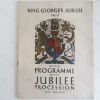 Picture of King George's Jubilee Trust: Official Programme of the Jubilee Procession