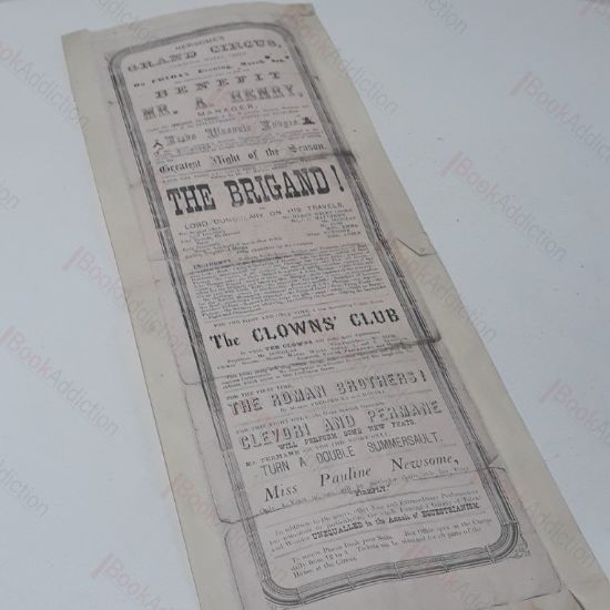 Picture of Poster advertising Newsome's Grand Circus, Friday 8 March, Cockridge Street, Leeds