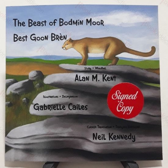 Picture of The Beast of Bodmin Moor : Best Goon BrÃ¨n (Cornish and English Edition) (Signed)
