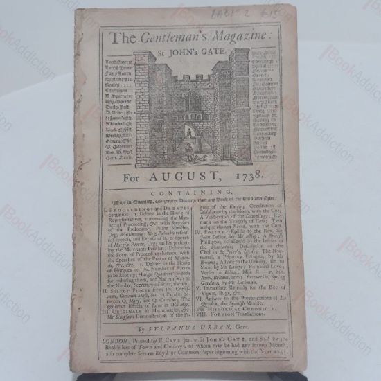 Picture of The Gentleman's Magazine for August 1738