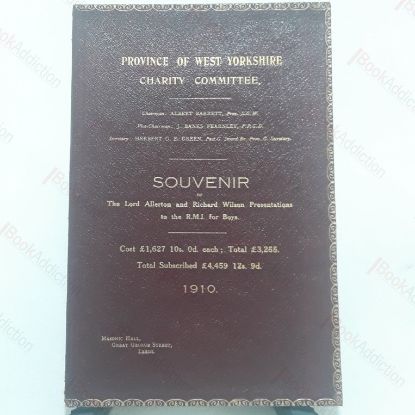 Picture of Extract from the Report of the Provincial Grand Lodge, held at Huddersfield, October 27th, 1919