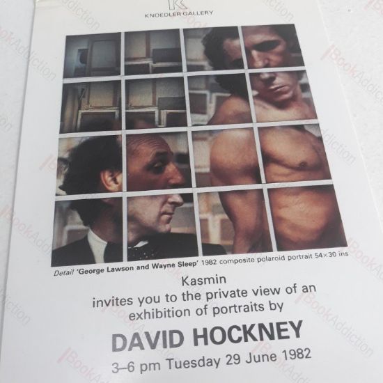 Picture of David Hockney - Invitation to a Private View of an Exhibition of Portraits by David Hockney