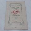 Picture of Harrogate Cricket Club Annual Dinner 1906 Menu and Toast Card