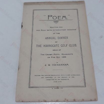 Picture of "Poem", Written for Harrogate Golf Club, 1906; Author's letter laid in (Presnentat