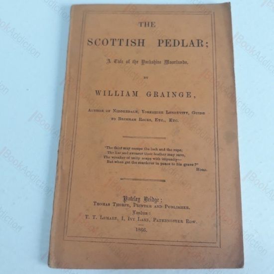 Picture of The Scottish Pedlar : A Tale of the Yorkshire Moorlands