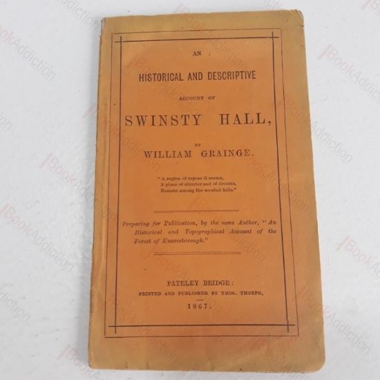 Picture of An Historical and Descriptive Account of Swinsty Hall