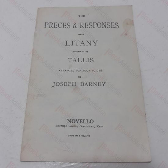 Picture of Preces and Responses with Litany according to Tallis, arranged by Joseph Barnby (Tallis's Responses)