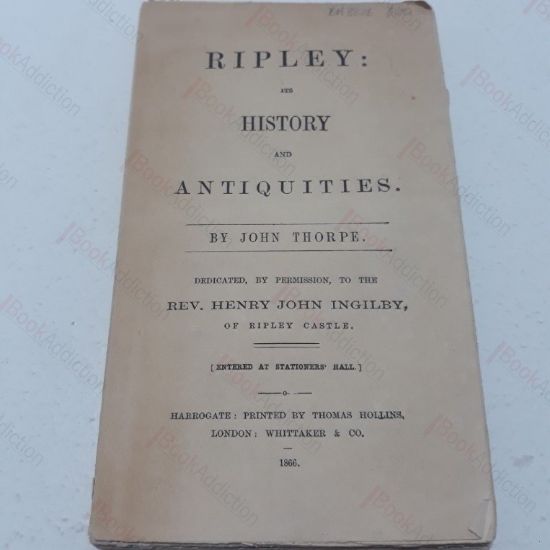 Picture of Ripley : Its History and Antiquities