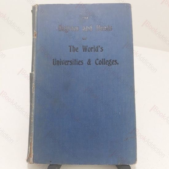 Picture of The Degrees and Hoods of the World's Universities and Colleges