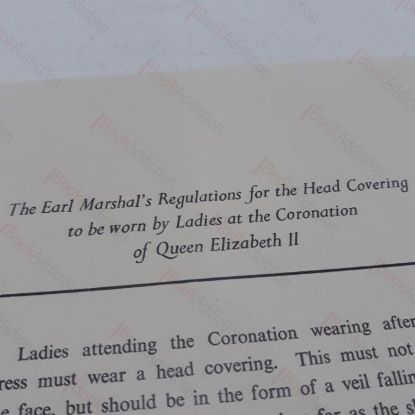Picture of The Earl Marshal's Regulations for the Head Covering to be Worn by Ladies at the Coronation of Queen Elizabeth II