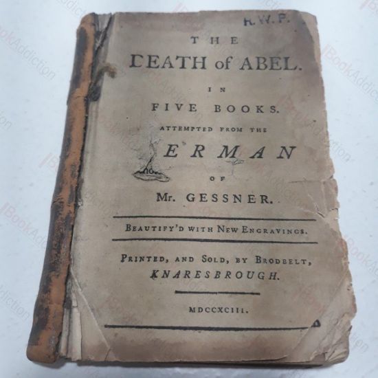 Picture of The Death of Abel, In Five Books, Attempted from the German of Mr Gessner