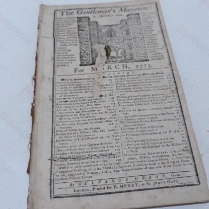 Picture of The Gentleman's Magazine for March 1773