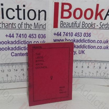 Picture of The Leeds Royal Arch Council: Rules, 1943-44