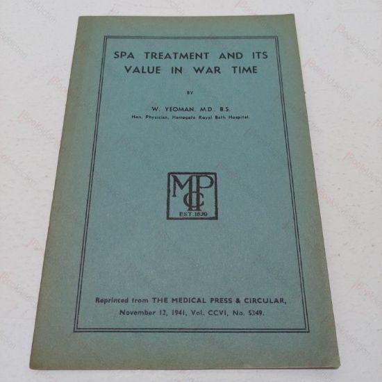 Picture of Spa Treatment and Its Value in War Time