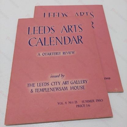 Picture of Leeds Arts Calendar from 1949 and 1950 (Two Volumes)