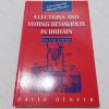 Picture of Elections and Voting Behaviour in Britain (Contemporary Political Studies Series)