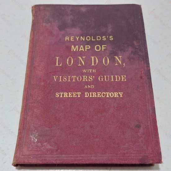 Picture of Reynold's Map of London, with Visitors' Guide and Street Directory (Reynold's Distance Map of London with Recent Improvements)