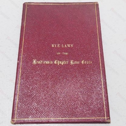 Picture of Bye-Laws  of the Leodiensis Chapter Rose Croix