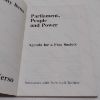 Picture of Parliament, People and Power : Agenda for a Free Society