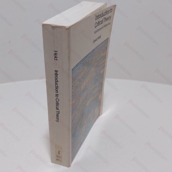 Picture of Introduction to Critical Theory : Horkheimer to Habermas
