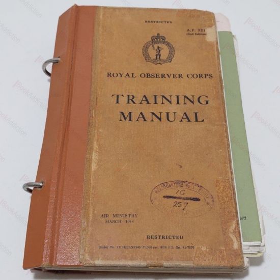 Picture of Royal Observer Corps Training Manual, 1958