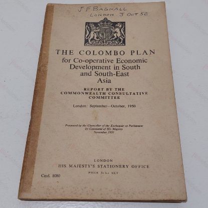 Picture of The Colombo Plan for Co-operative Economic Development in South and South East Asia