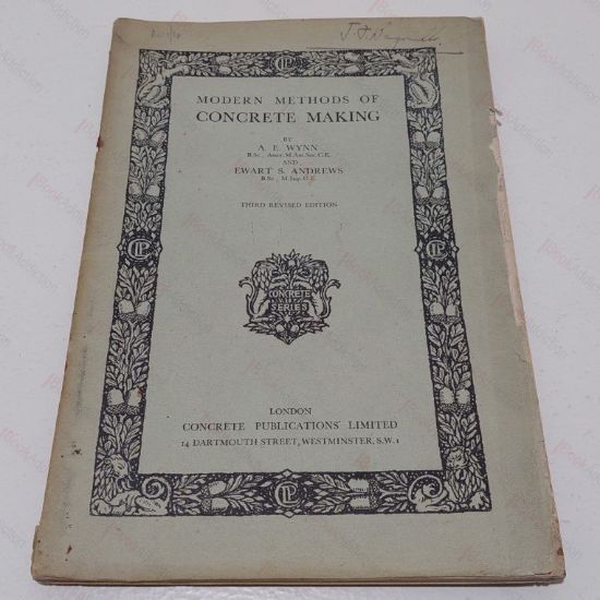 Picture of Modern Methods of Concrete Making