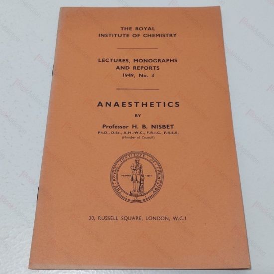Picture of Anaesthetics (Lectures, Monographs and Reports 1949 (No 3)