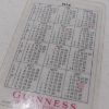 Picture of 'but there's nothing like a Guinness' Guinness Calander for 1956
