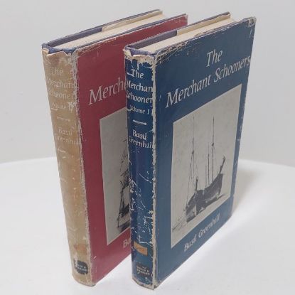 Picture of The Merchant Schooners : A Portrait of a Vanished Industry, Being a Survey in Two Volumes of the History of the Small Fore-and-aft Rigged Sailing Ships of England and Wales in the Years 1870-1940, with Something of Their Previous History and Subsequent Fate (Vol I and II)
