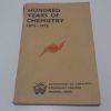 Picture of Hundred Years of Chemisty, 1875 - 1975