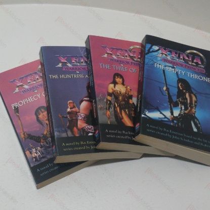 Picture of Zena Warrior Princess : 4 Volumes : Prohecy of Darkenss. The Huntress and the Sphinx. The Empty Throne. The Thief of Hermes