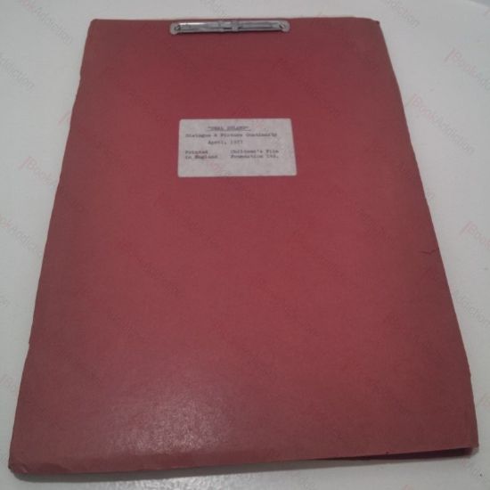 Picture of Seal Island Original Dialogue and Picture Continuity (Dialogue Sheets)