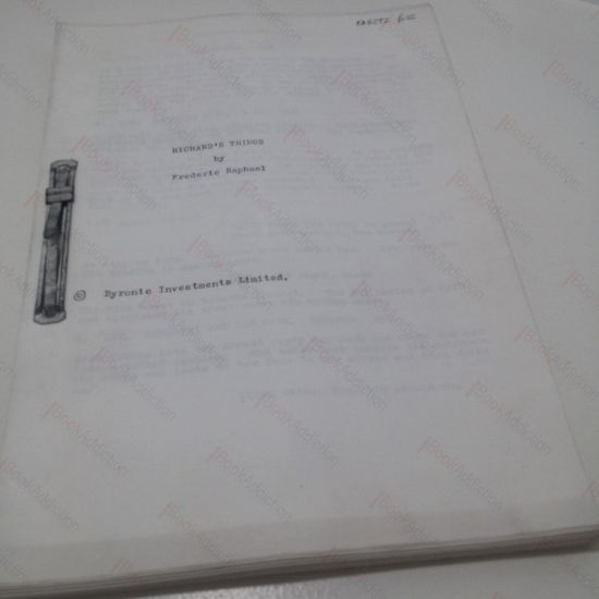 Picture of Richard's Things Original Film Script