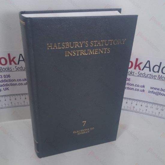 Picture of Halsbury's Statutory Instruments : Volume 7 - Elections; Employment; Energy