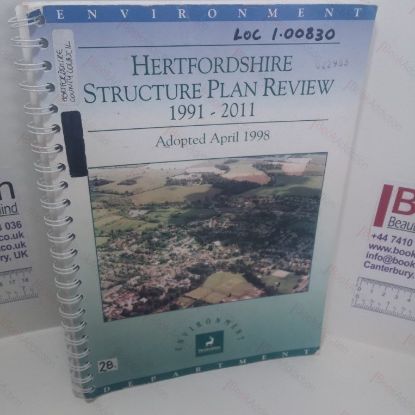 Picture of Hertfordshire Structure Plan Review, 1991-2011 : Adopted in 1998