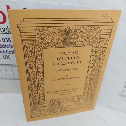 Picture of De Bello Gallico, (Gallic War) III : A Translation