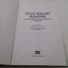 Picture of That Was My Railway : From Ploughman's Kid to Railway Boss, 1922-69