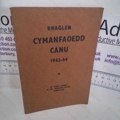 Picture of Rhaglen Cymanfaoedd Canu, 1963-64