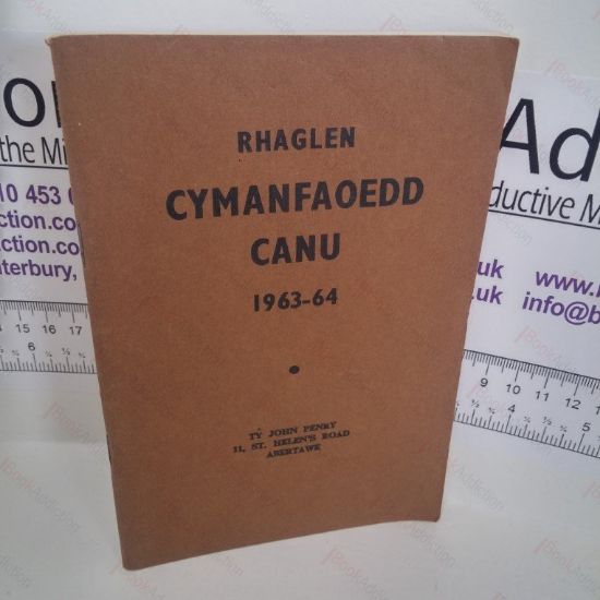 Picture of Rhaglen Cymanfaoedd Canu, 1963-64