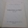 Picture of Toulouse-Lautrec, 1864-1901