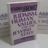 Picture of Judaism, Human Values, and the Jewish State
