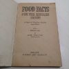 Picture of Food Facts For the Kitchen Front : A Book of Wartime Recipes