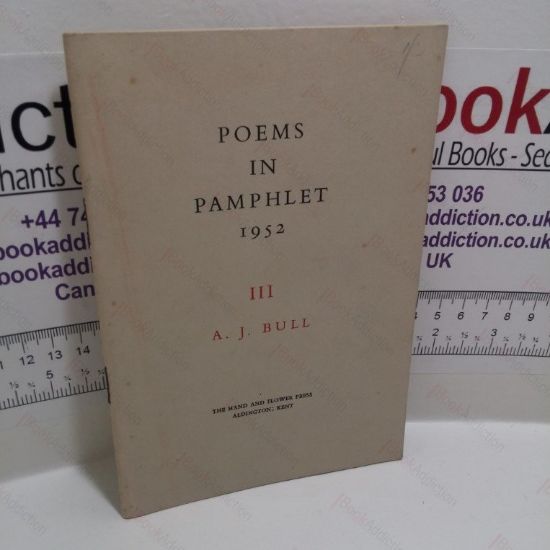 Picture of Drift - Poems and Sonnets (Poems in Pamphlet series, 1952, III, 3)