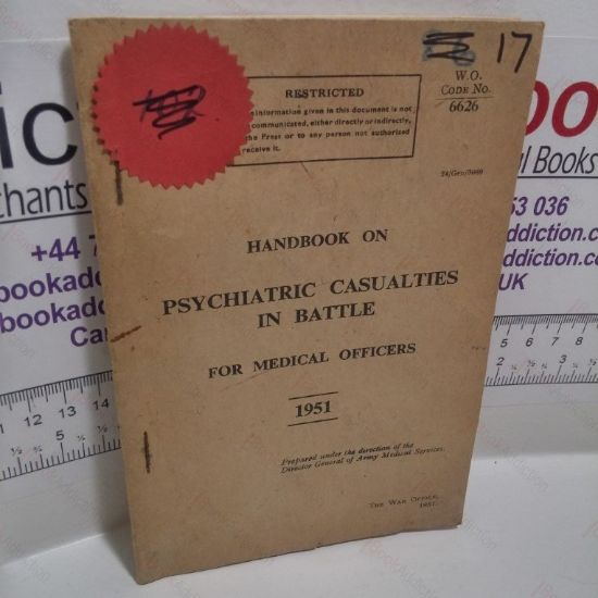 Picture of Handbook on Psychiatric Casualties in Battle for Medical Officers, 1951